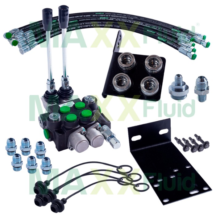 Imagem KIT COMANDO HIDRÁULICO DUPLO TRATOR FORD